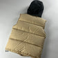 Prada Linea Rossa Cream Puffer Vest - S