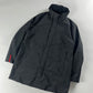 Prada Black Nylon Technical Parka Jacket FW 1999 - L