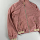 Prada Mainline Soft Plaid Checkered Bomber Jacket SS 2008 - M