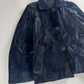 Prada Night Navy Astrakhan Fur Tailored Jacket FW 2000 - S