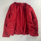 Prada Linea Rossa Red Nylon Collarless Jacket SS 2000 - L