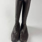 Prada Linea Rossa Brown Leather  Boots SS 1999 - 37,5 IT/38,5 EU