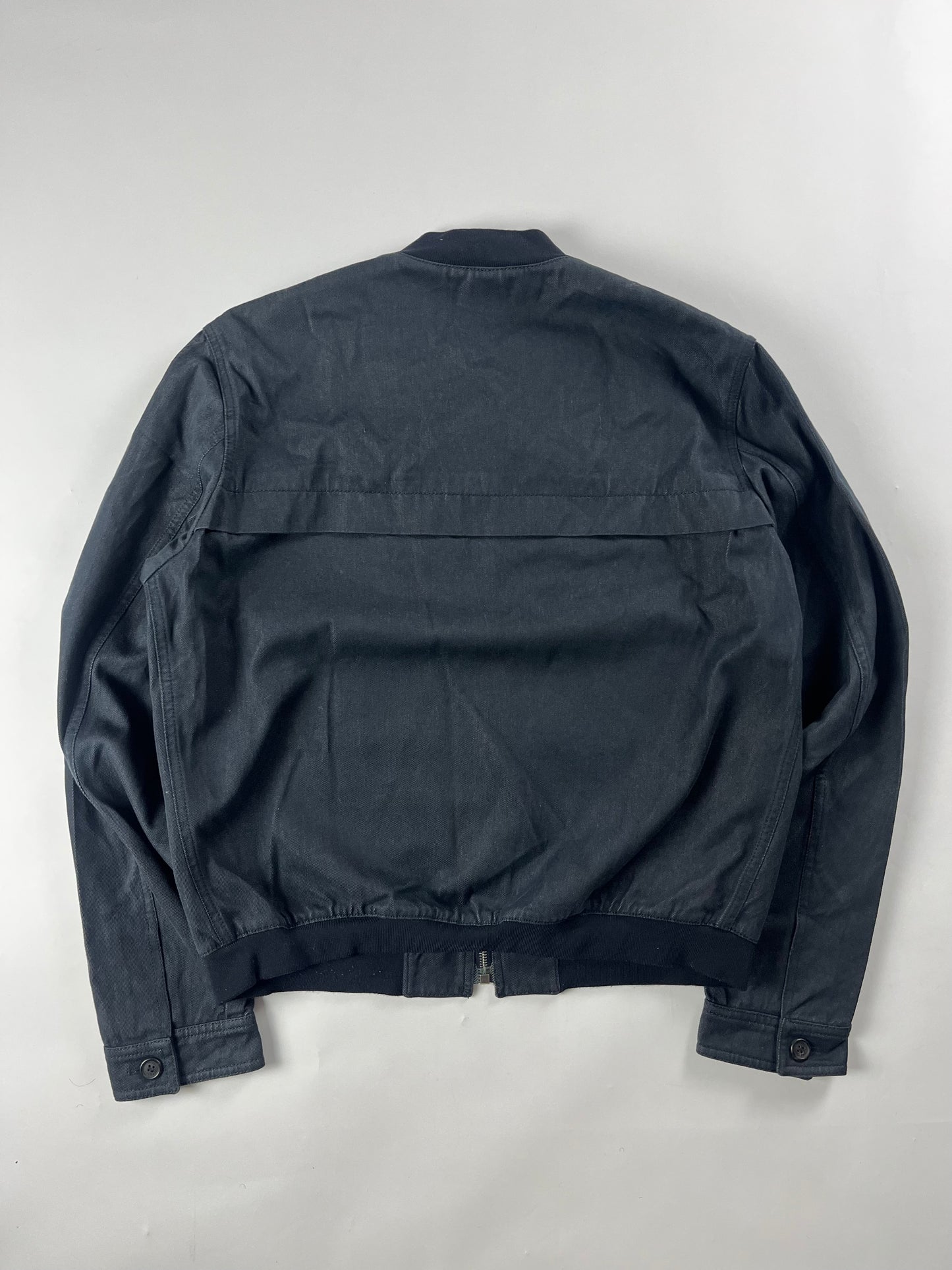 Prada Denim Bomber Jacket 2000s - M