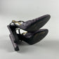 Prada Lila Ostrich Leather Mary Janes Heels SS 2000 - 37 IT/38 EU