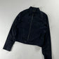 Prada Navy Four Pocket Zip Fit Jacket 2000s - M
