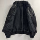 Prada Plissé Collar Leather Bomber Jacket FW 2007 - M