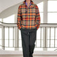 Hermès Sample Zip Up Plaid Tech Hooded Parka Jacket FW 2021 - M