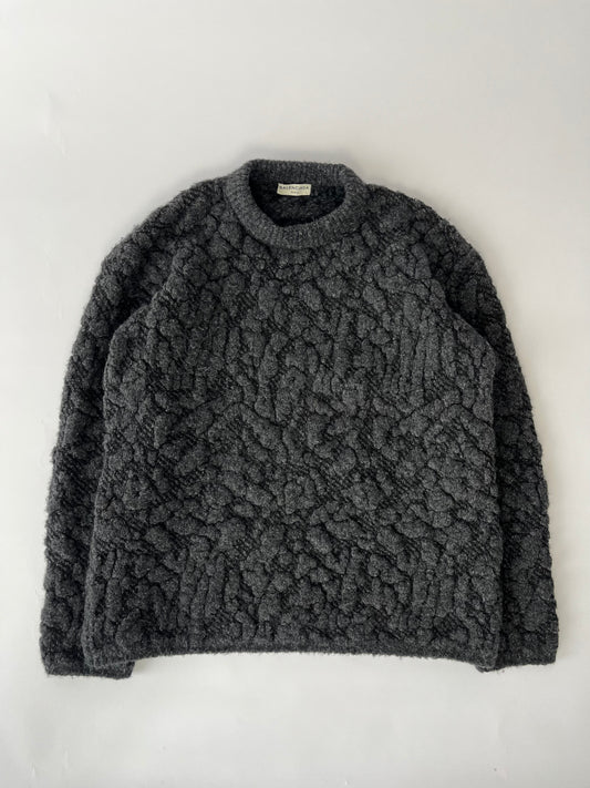 Balenciaga Wool Cocoon Oversize Sweater FW 2015 - S/M