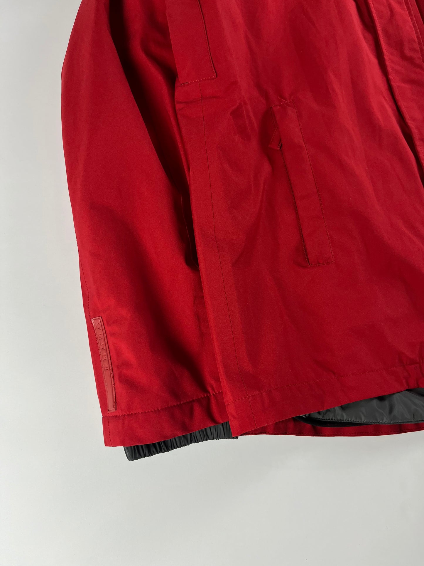 Prada Linea Rossa Ski Red Technical Jacket 2000s - XL