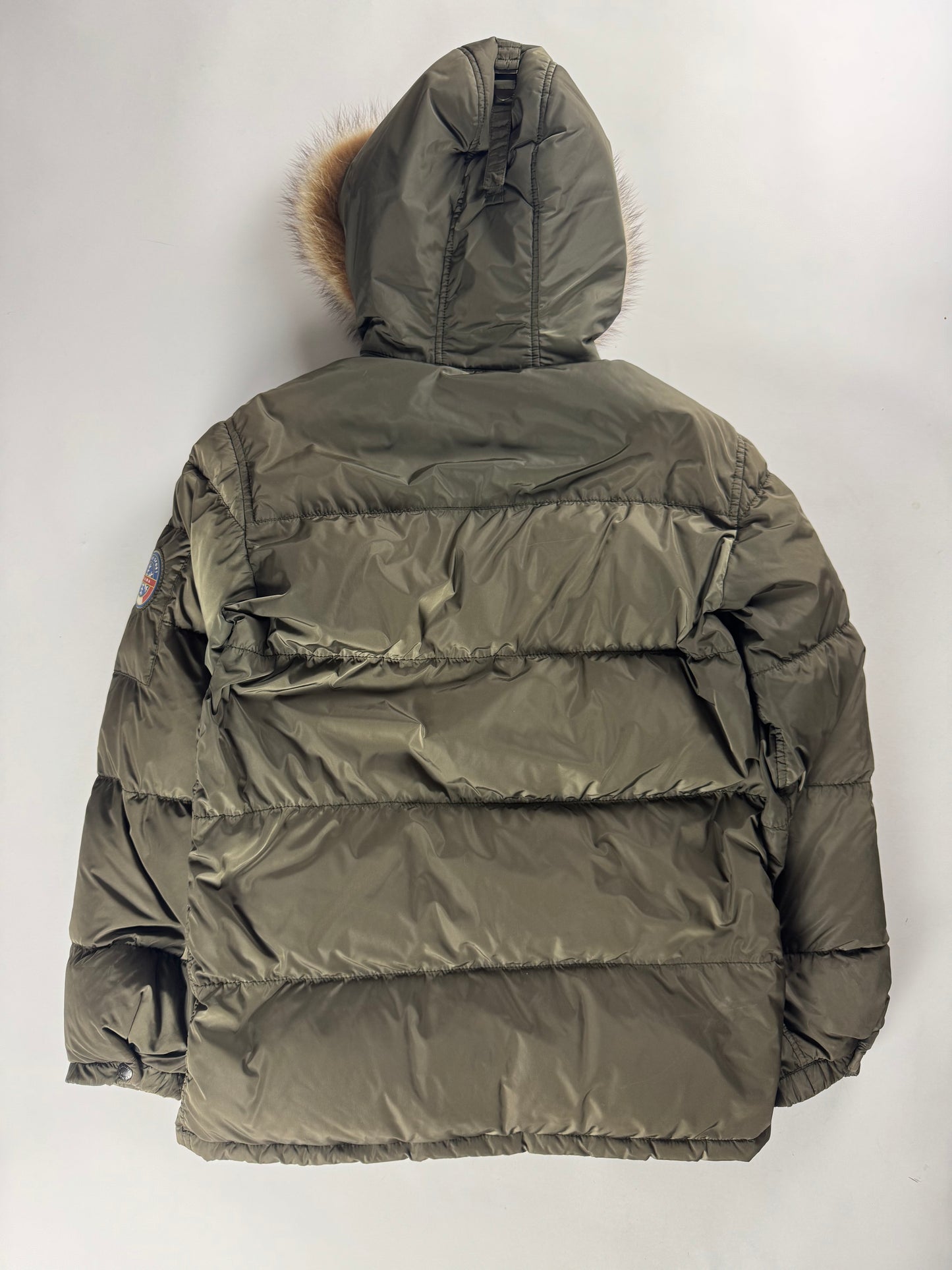Prada Ski Nylon Puffer Long 3/4 Jacket 2000s - M