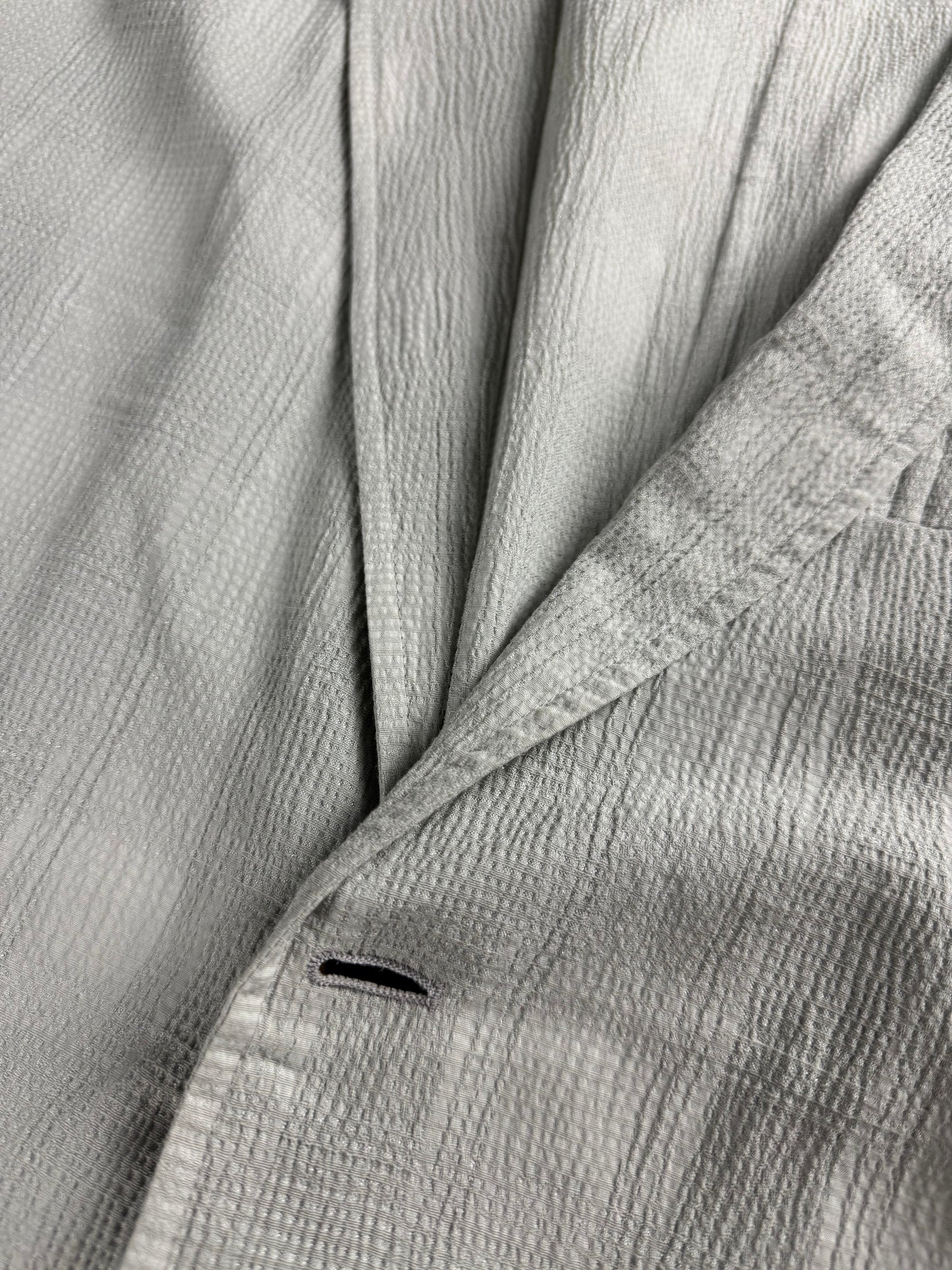 Hermès Sample Lightweight Stripe Patch Pocket Blazer FW 2019 - L
