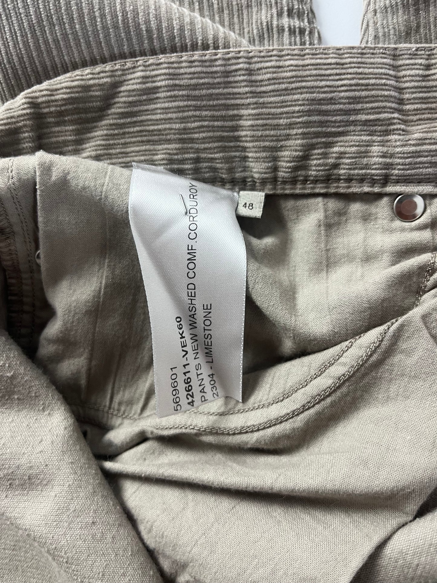 Bottega Veneta Sample Washed Corduroy Pants - M