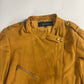 Gucci Orange Suede Zipper Belted Jacket 2000s - S