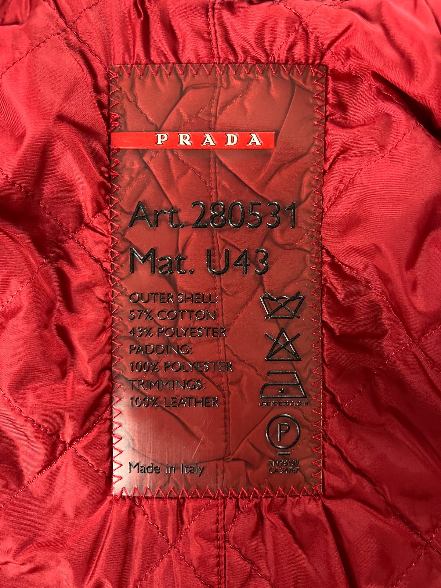 Prada Classic Navy Nylon Trench Coat 1990s - XS