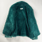 Balenciaga Sample Green Shearling Aviator Bomber Jacket FW 2019 - M