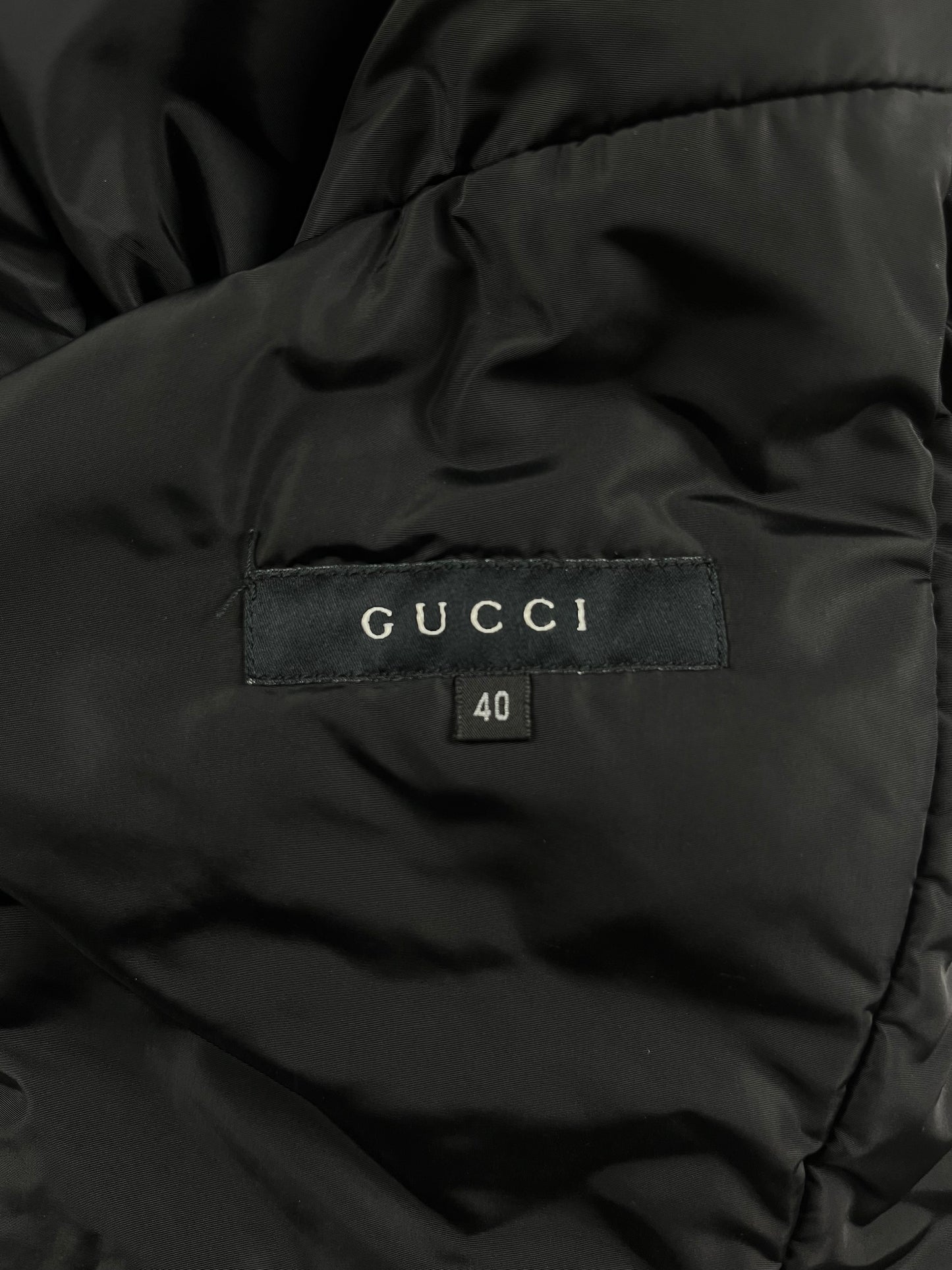 Gucci Tom Ford Textured Padded Jacket FW 2004 - S