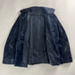 Prada Night Navy Astrakhan Fur Tailored Jacket FW 2000 - S