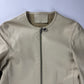 Prada Cream Cuffed Button Leather Jacket FW 1999 - XS