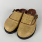Dior x Denim Tears Sample Peace Sign Buckle Oblique Brown Mules FW 2023 - 44 EU
