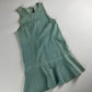 Balenciaga Turquoise Leather Dress SS 2012 - S