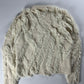 Moncler Genius Oversize Cream Fur Sweater - M