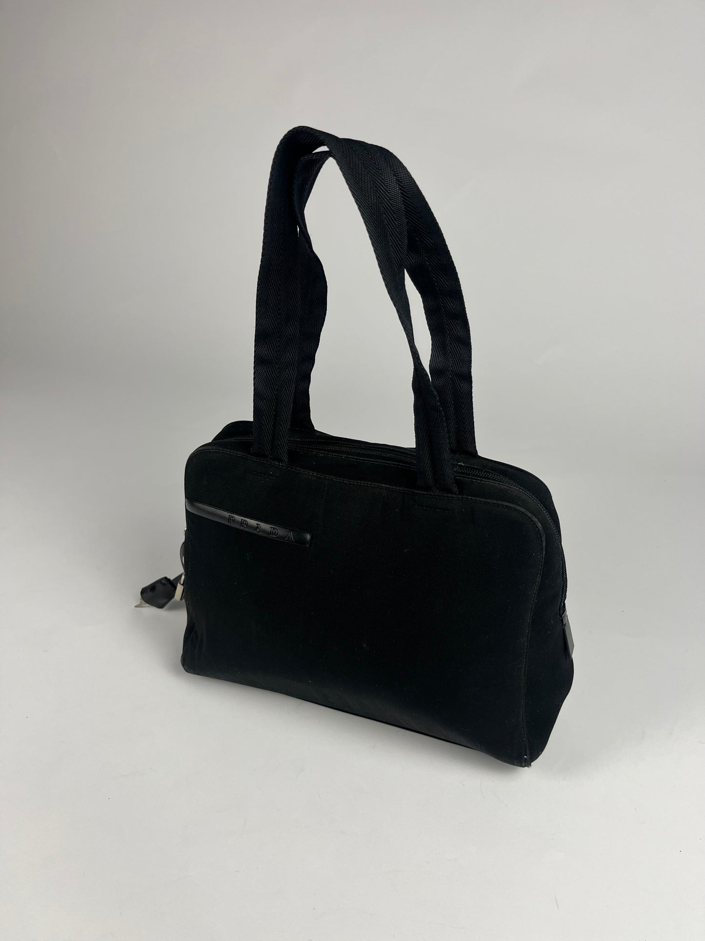 Prada Black Nylon Sling Bag SS 1999 - OS