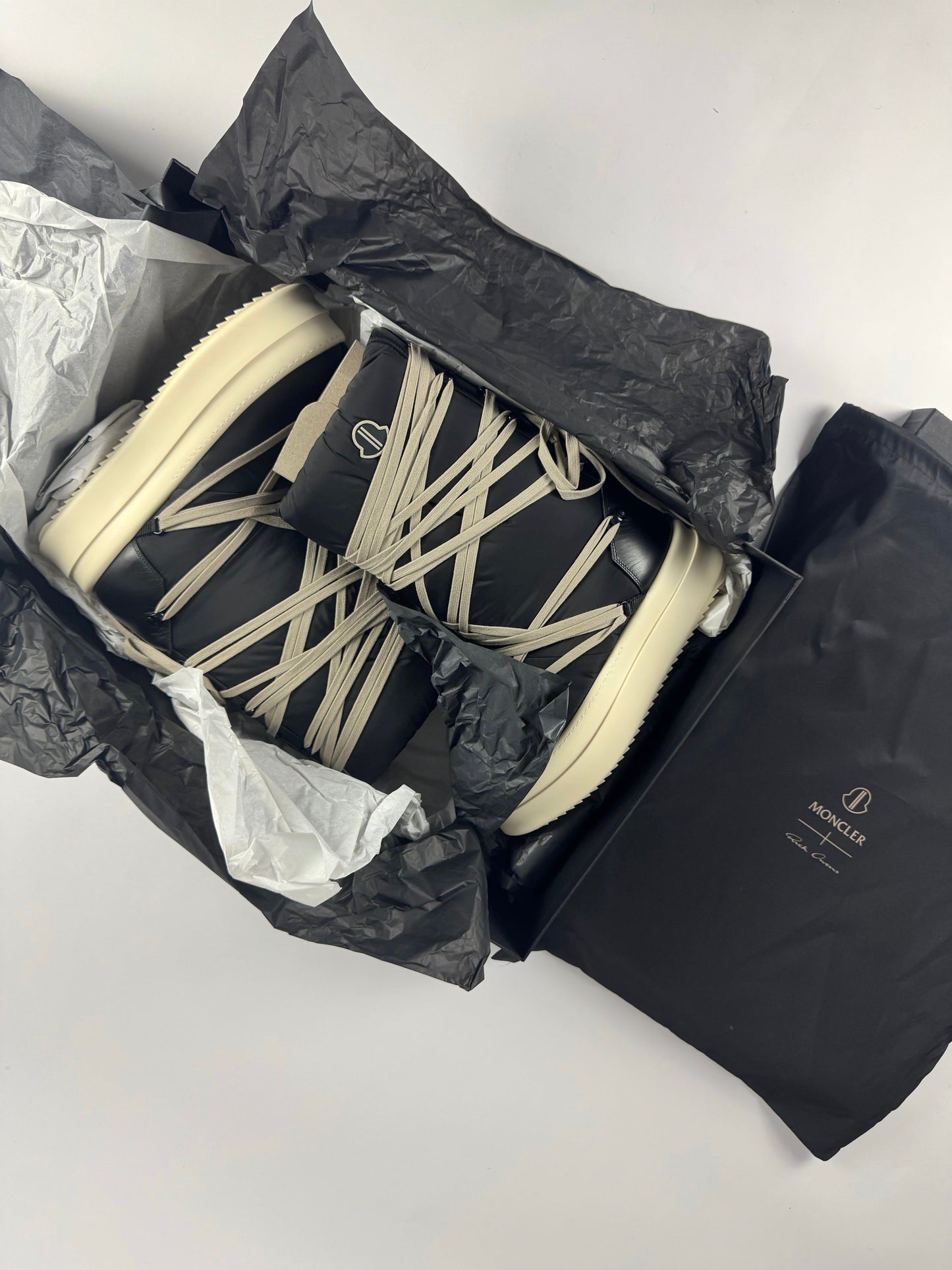 Rick Owens x Moncler Big Rocks Boots FW 2023 - 43 EU