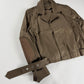 Louis Vuitton Sample Safari Perfecto Exotic Ostrich Leather Jacket SS 2017 - M