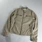 Prada Cream Double Front Zipper Pocket Moto Jacket 2010s - M