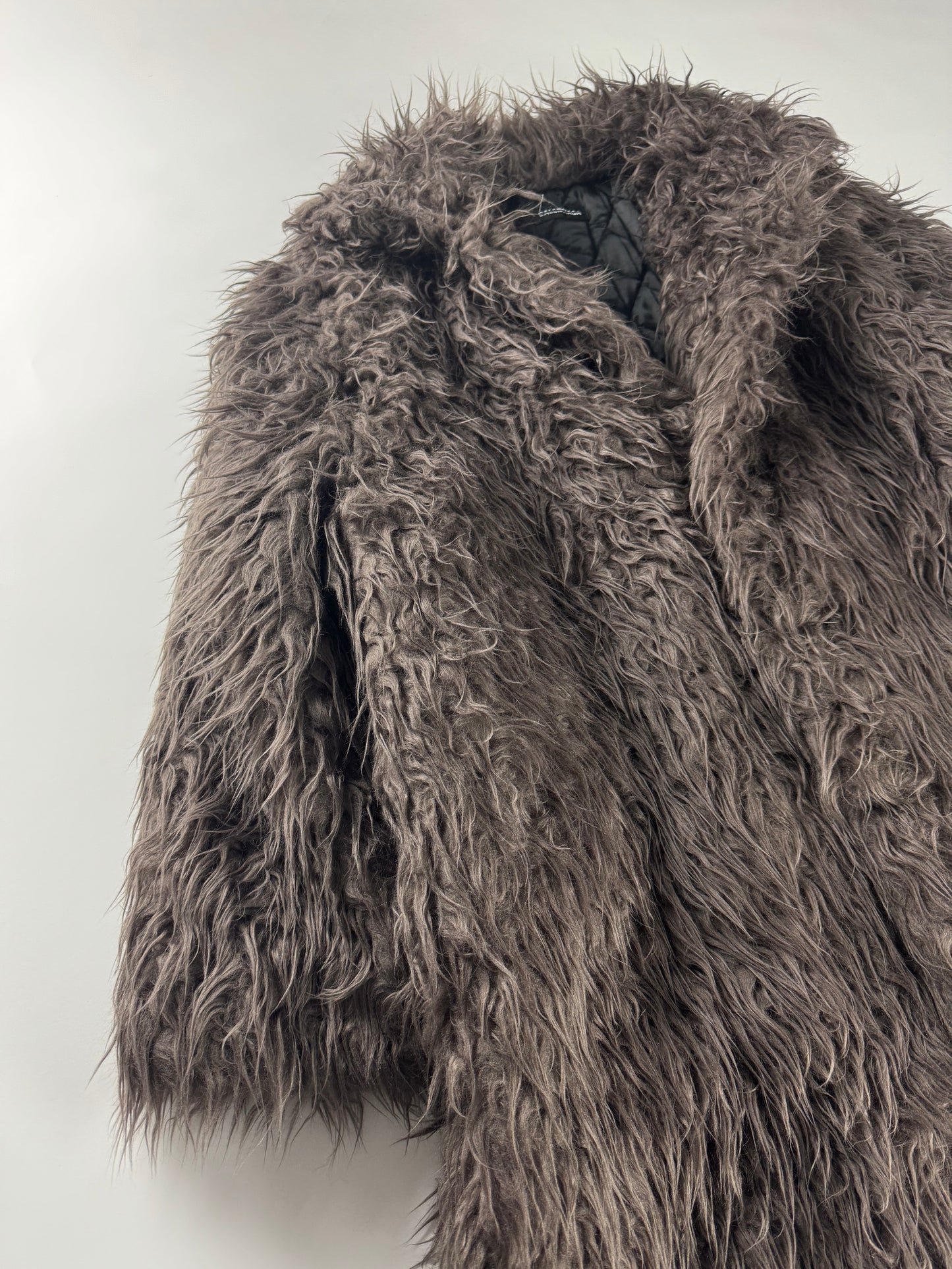 Balenciaga Haute Couture Sample Faux Fur Oversized Coat FW 2021 - M
