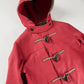 Dior Homme Kris Van Assche Red Military Duffle Coat Pre Fall 2014 - S