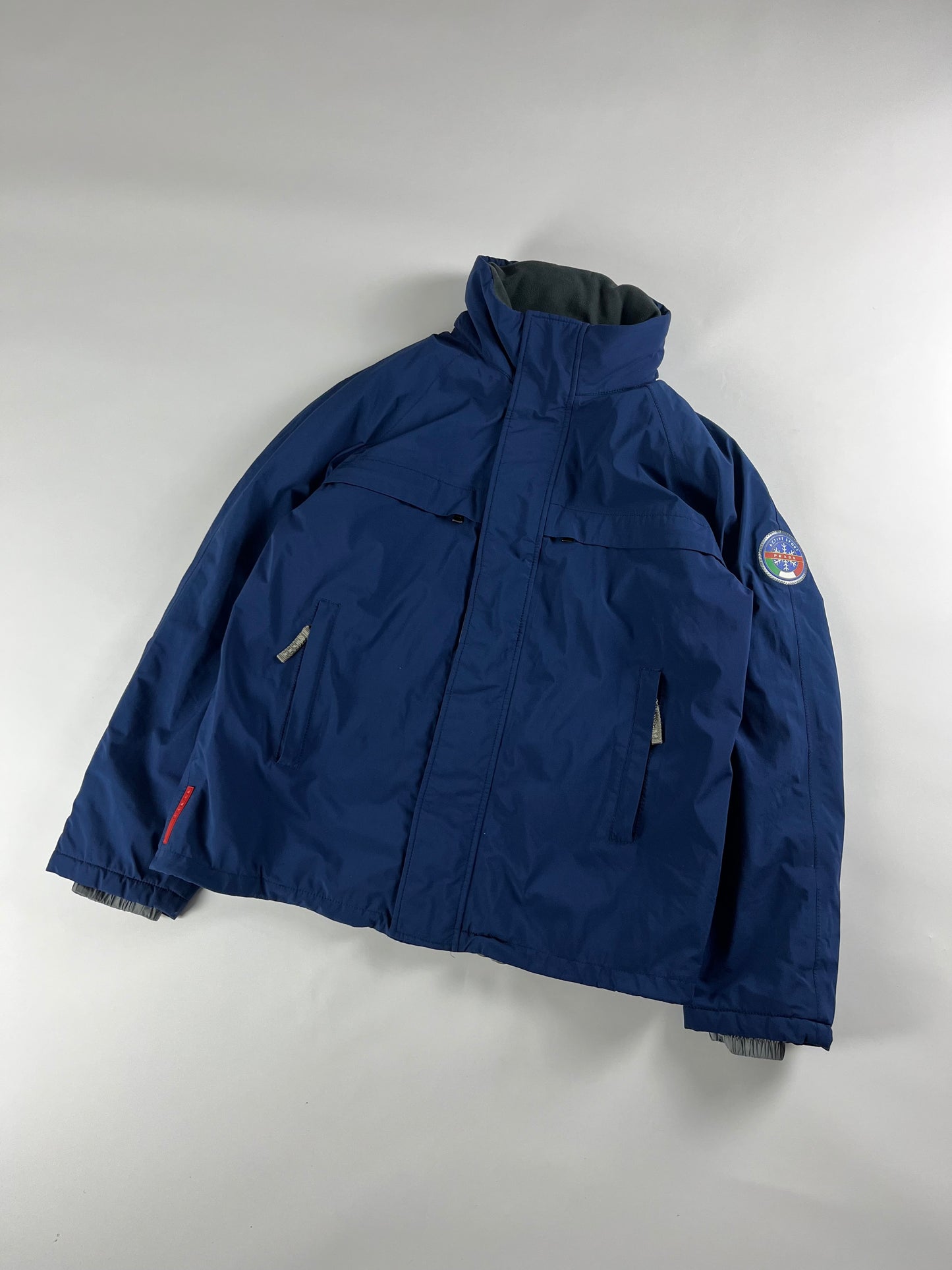 Prada Linea Rossa Ski Navy Technical Jacket 2000s - XL