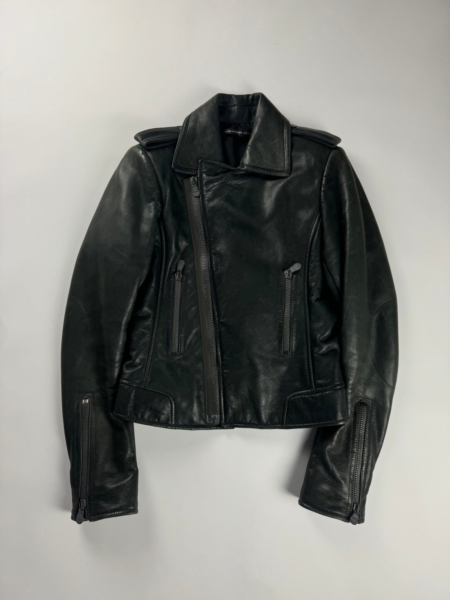 Balenciaga Nicolas Ghesquière Perfecto Leather Jacket SS 2010 - S