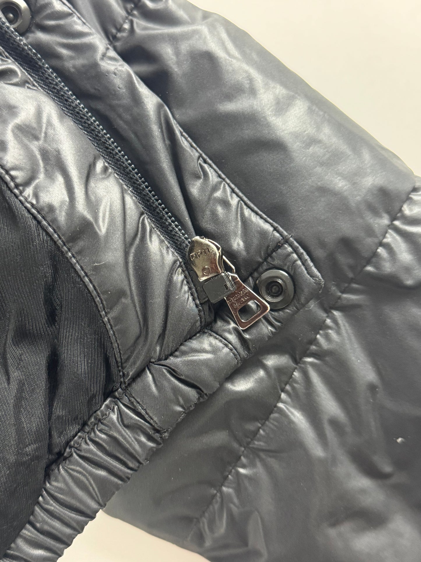 Prada Linea Rossa Strapped Collar Puffer Jacket FW 2009 - M