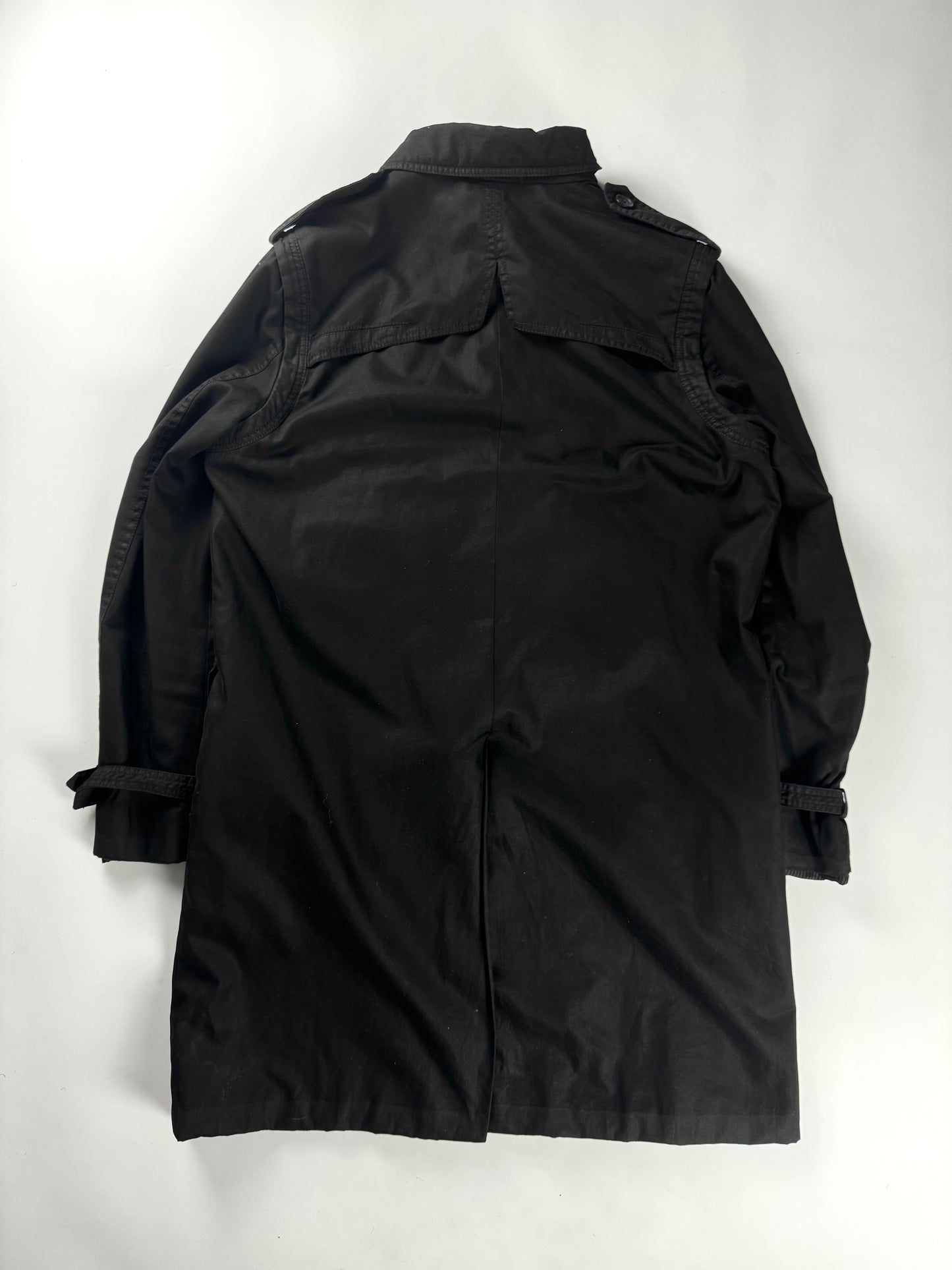 Dior Homme Hedi Slimane Nocturnal Cotton Minimalist Coat FW 2003 - L