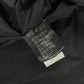 Prada Minimalist Black Nylon Double Zip Hooded Jacket 2000s - S