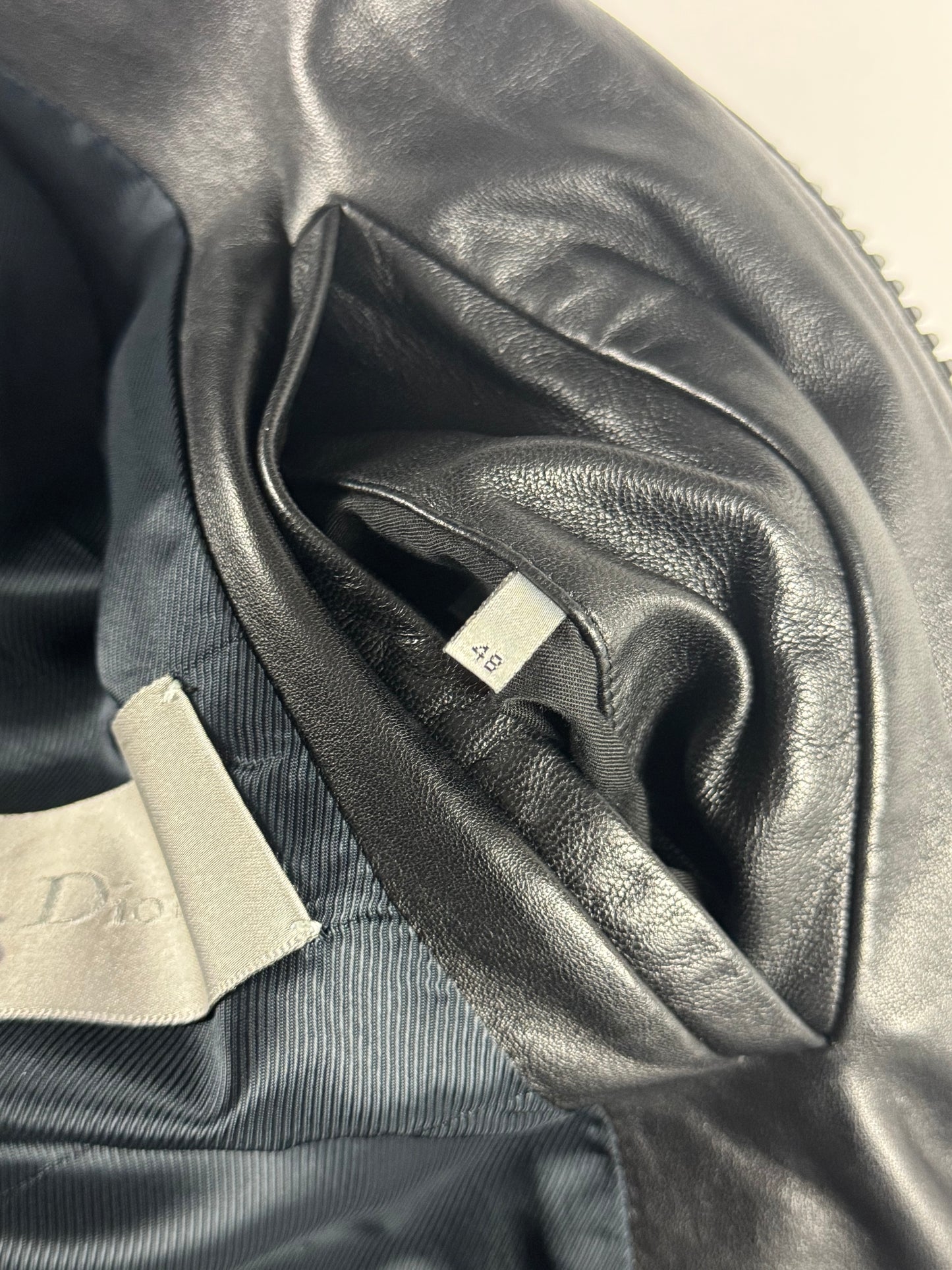 Dior Homme Sample Bomber Moto Jacket SS 2009 - M