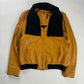 Maison Martin Margiela Unfinished Sample Removable Scarf Leather Jacket 2010s - S