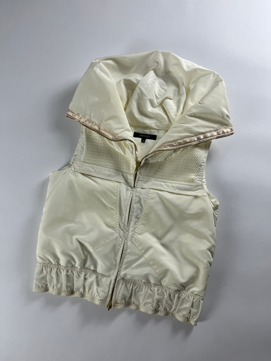 Gucci Cream Turtleneck Textured Vest FW 2004 - S