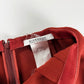 Givenchy Sample Red Coquelicot Skirt FW 2019 - S