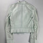 Louis Vuitton Unfinished Sample Celeste Perfecto Leather Jacket Resort 2016 - XS