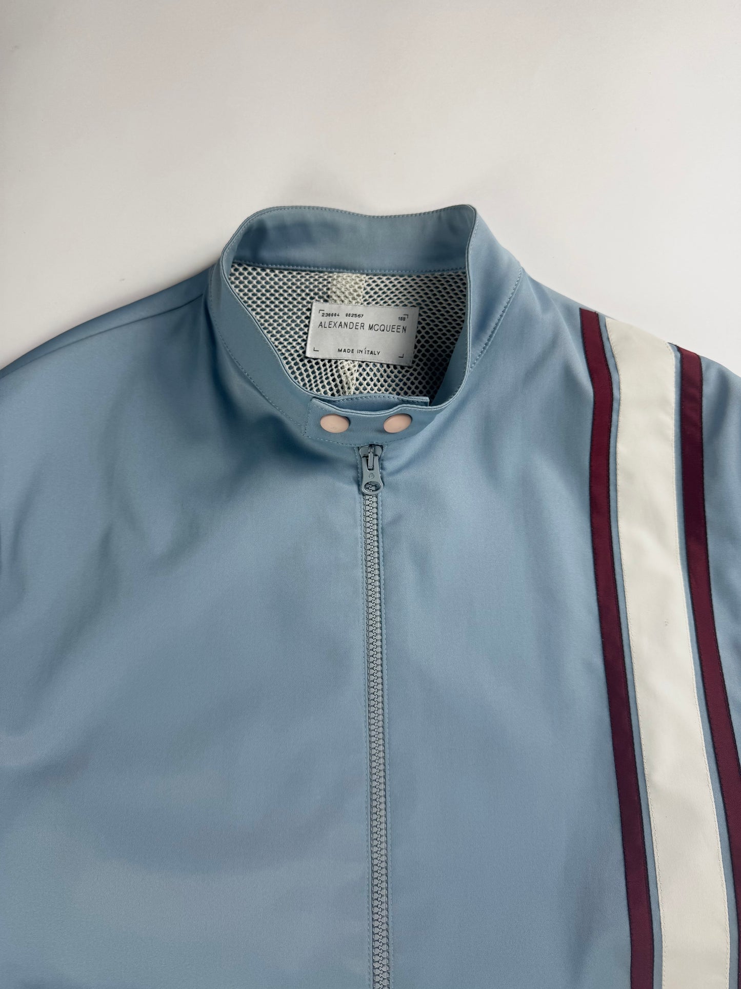 Alexander McQueen Blue Cotton Racing Jacket SS 1996 - L