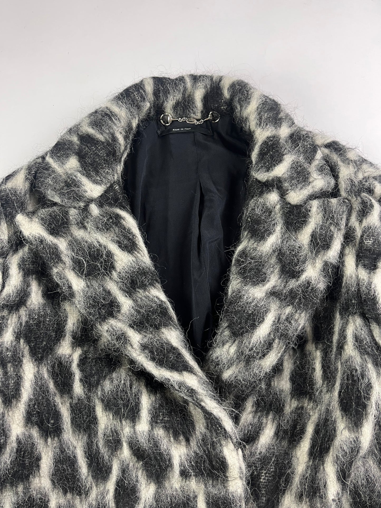 Gucci Leopard Mohair Alpaca Coat Pre-Fall 2014 - XS