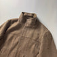 Prada Premium Textured Wool Minimalist Funnel Collar Jacket FW 1999 - L