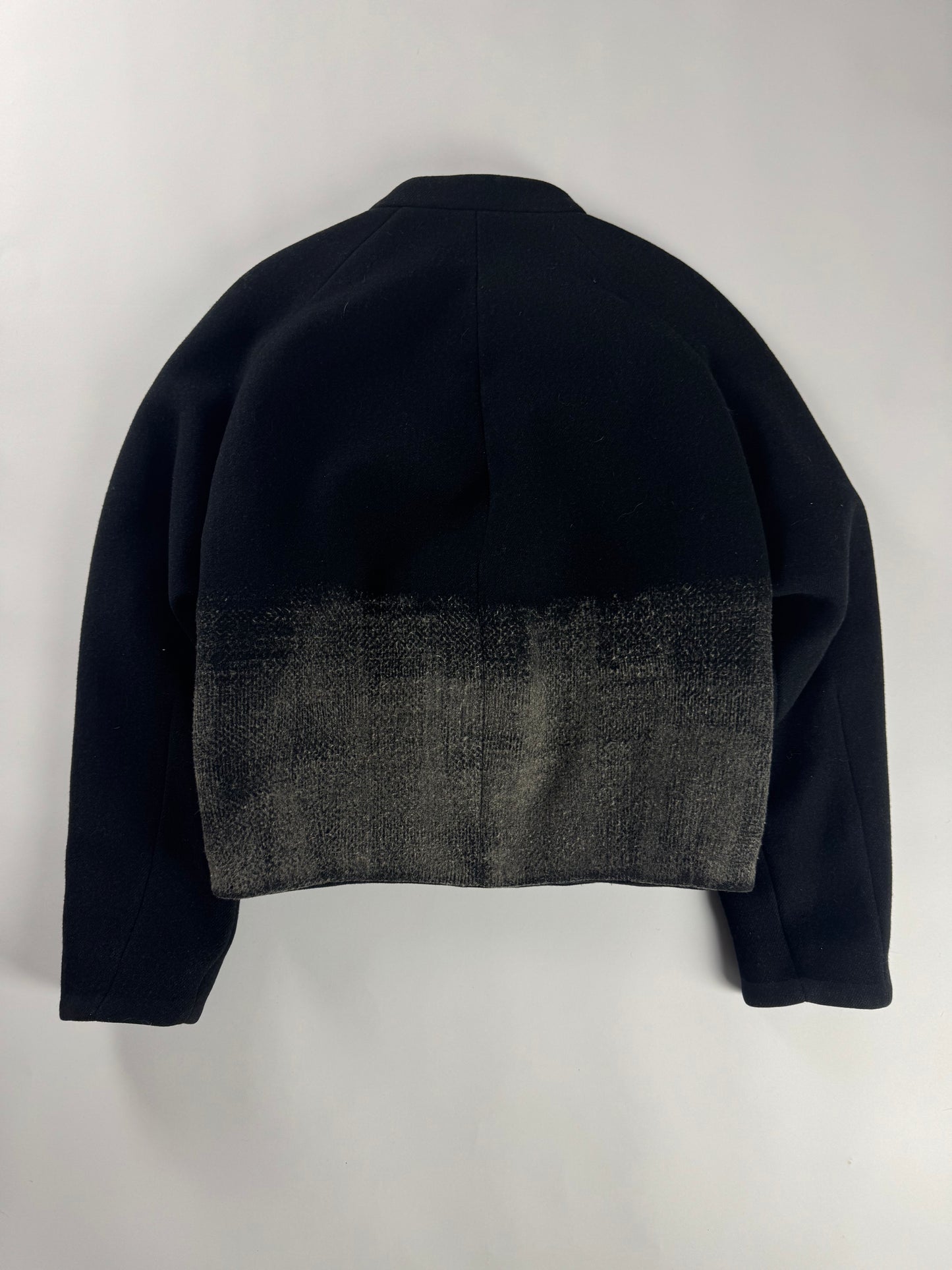 Prada Gradient Virgin Wool Ombré Zipper Jacket FW 2007 - M