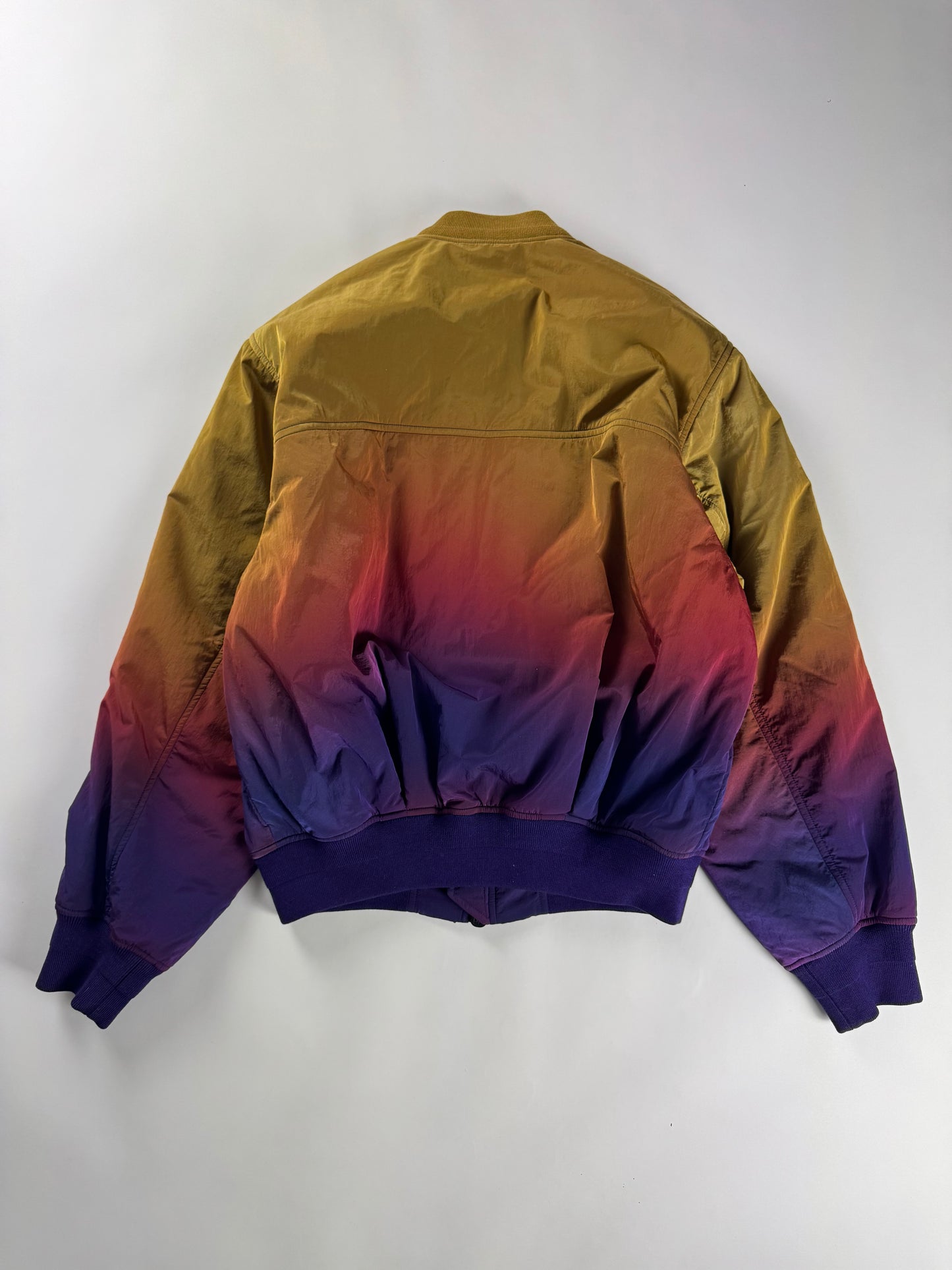 Dior x Lewis Hamilton Sample Afrofuturistic Gradient Bomber Jacket FW 2025 - M