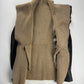 Rick Owens Long Asymmetric Shearling Oblique Coat 2010s - S