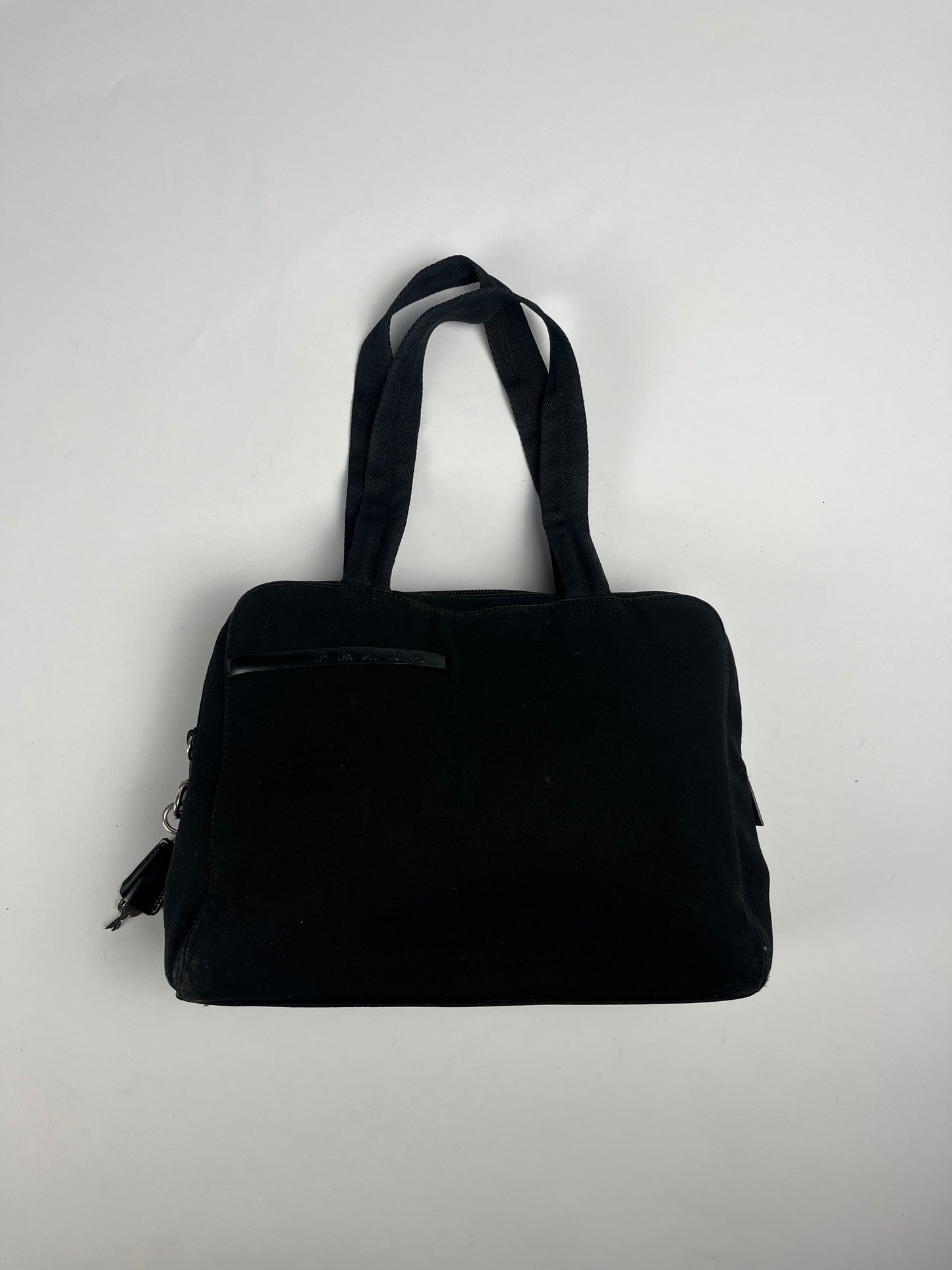 Prada Black Nylon Sling Bag SS 1999 - OS