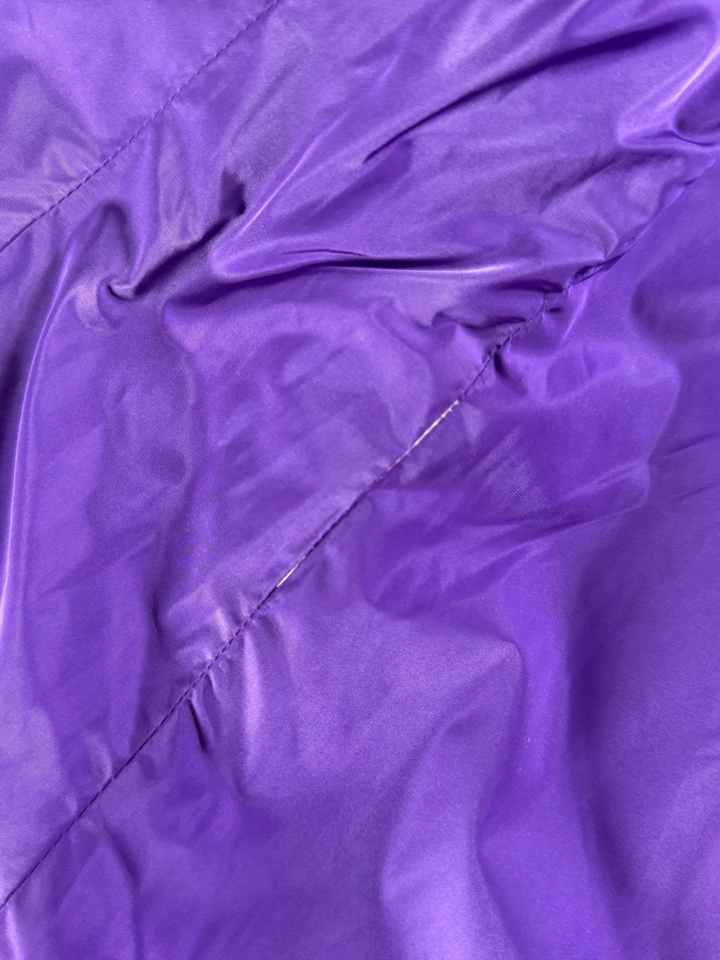 Miu Miu Inside Purple Packable Hood Puffer Jacket 2010s - S