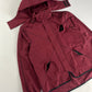 Louis Vuitton Sample Adjustable Collar Strap Burgundy Technical Jacket FW 2019 - L